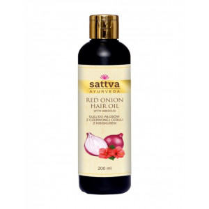 Ulei de ceapa, anticadere si crestere par, 200ml – Sattva Ayurveda - Img 1