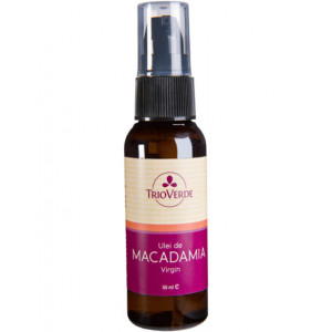 Ulei de macadamia presat la rece 50ml - Trio verde