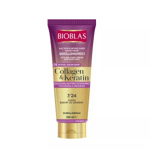 Crema pentru stilizare Collagen (fara clatire), 250 ml, Bioblas