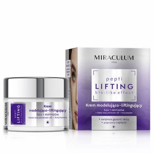 Crema zi lifting natural cu 8 peptide si acid hialuronic Miraculum 50ml