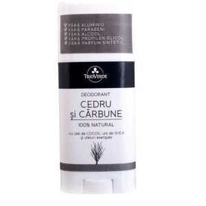 Deodorant cu cedru și cărbune Trio verde - Img 2