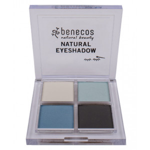 Fard de pleoape bio quattro True Blue - Benecos