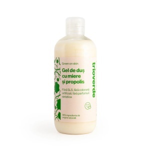 Gel de duș cu Propolis și Miere Trio Verde