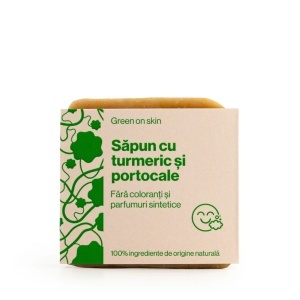 Sapun cu turmeric si portocale-Trio Verde