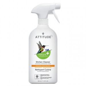 Solutie de curatat bucataria, coaja de citrice, 800ml - ATTITUDE