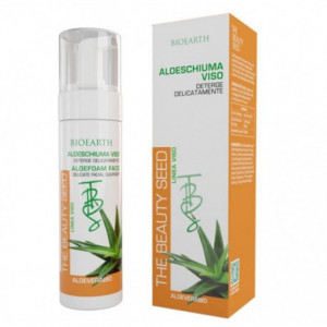 Spuma demachianta bio cu aloe si galbenele Bioearth