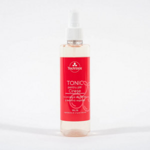 Tonic pentru par cu keratina vegetala, si proteina din matase cu aroma de Cirese - Trio Verde - Img 2