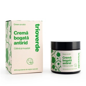Cremă Bogată Antirid Trio Verde - Img 2