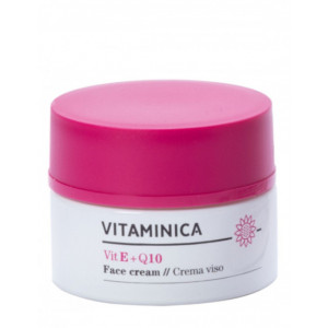Crema de fata cu Q10 si vitamina E pt ten uscat, 50ml – Vitaminica Bioearth