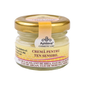 Crema pentru ten sensibil cu ulei argan - Apidava