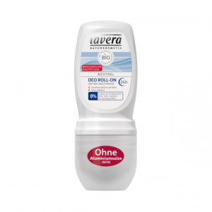 Deodorant roll-on fara alcool pentru piele foarte sensibila, iritata, Neutral - LAVERA