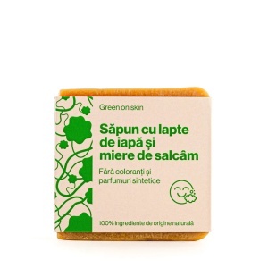 Sapun cu lapte de iapa si miere de salcam-Trio Verde