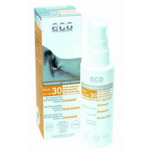 Ulei de plaja bio pentru fata si corp cu protectie solara inalta FPS 30 - Eco Cosmetics