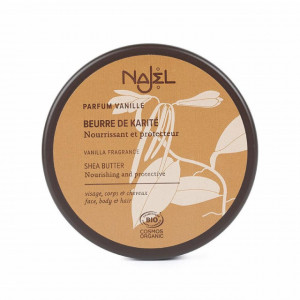 Unt de shea bio cu vanilie 100g - Najel