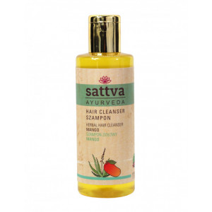 Sampon cu Mango pentru par neted si stralucitor (toate tipurile de par), 210ml - Sattva Ayurveda