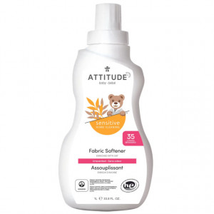 Balsam rufe bebelusi Sensitive Skin Baby fara parfum si coloranti, 1 l ATTITUDE