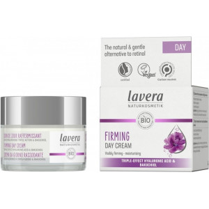 Crema de zi antirid fermitate cu acid hialuronic si bakuchiol, 50ml - Lavera