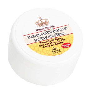 Crema naturala anticelulitica cu miere, propolis, ceara albine, ulei de pin, vitamina A&E 250g - Apidava