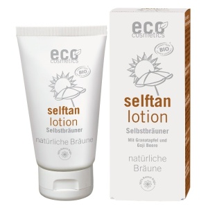 Fluid autobronzant bio pentru fata si corp cu rodie si extract de goji, 75 ml - Eco Cosmetics