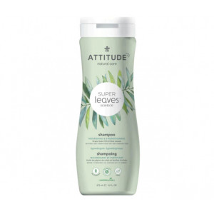 Sampon hranire si intarire radacina pentru toate tipurile de par Superleaves, 473 ml - ATTITUDE