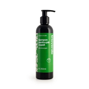 Sampon natural cu ulei de argan pentru par vopsit sau foarte uscat -Trio Verde