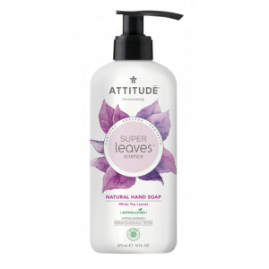 Sapun lichid anti-imbatranire cu extract din frunze de ceai alb Superleaves, 473 ml - ATTITUDE
