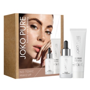 Set cadou JOKO Pure baza machiaj cu prebiotice si CC Cream cu prebiotice