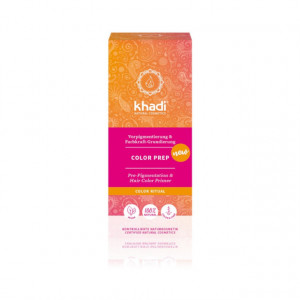 Color Prep - tratament pre-pigmentare par, 100gr - Khadi