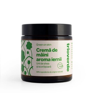 Cremă de mâini cu Aroma Iernii Trio Verde