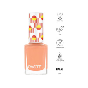 Lac de unghii Pastel 384 Caisa Lucioasa Retro Summer - Img 2