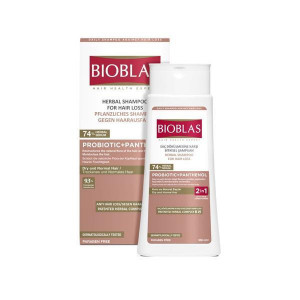 SAMPON ANTICADERE CU PROBIOTIC SI PANTENOL pentru scalp sanatos (par uscat, degradat) - Bioblas