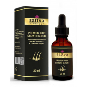 Ser pentru cresterea parului, barbati si femei, 30ml – Sattva Ayurveda