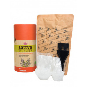 Vopsea de par Henna Pura, 150gr – Sattva Ayurveda - Img 2