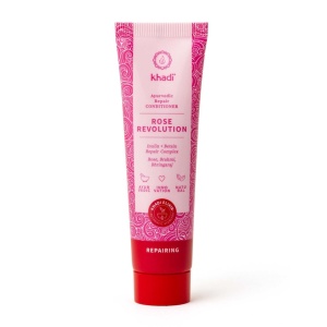 Balsam de par reparator Rose Revolution (par uscat, degradat dupa vopsire), 30ml – Khadi
