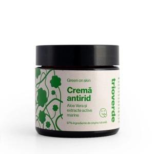 Crema Antirid cu Aloe Vera și Extracte Marine 60ml - Trio Verde - Img 4