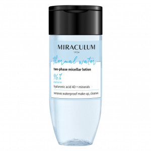 Demachiant bifazic ochi cu apa micelara Miraculum Thermal Water 125 ml