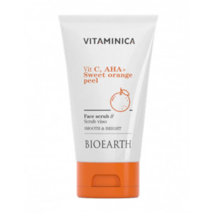 Exfoliant fata cu vitamina C si AHA, 150ml – Vitaminica Bioearth