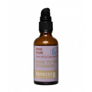 Fluid hidratant cu trandafir ten normal-mixt, ROSE TO THE OCCASION - benecosBIO