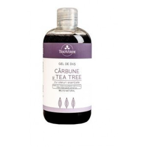 Gel de duș cu Cărbune și Tea Tree Trio Verde - Img 2