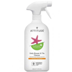 Solutie hipoalergenica pentru curatat zona de dus Citrus Zest, 800 ml - ATTITUDE