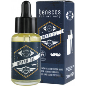 Ulei organic pentru barba, 30ml - Benecos