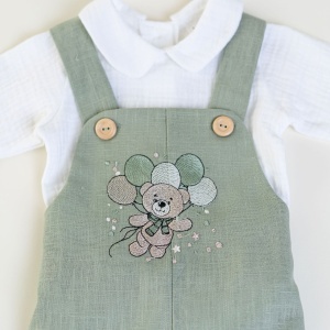 detalou salopeta broderie