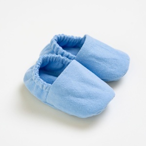 Botosei din bumbac sky blue - model NATAN
