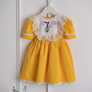 Rochita personalizata fetite, 0-5 ani, in, model BroderIN
