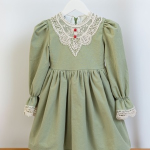 rochie verde fete