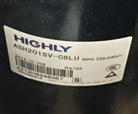 Hitachi ASH201SV-C8LU