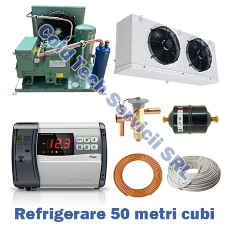 Refrigeration System for 50 Cubic Meters Cold Room