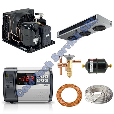 Refrigeration System for a 20 Cubic Meter Cold Room