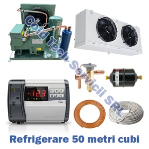 Refrigeration System for 50 Cubic Meters Cold Room
