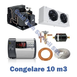 Refrigeration System for a 10 Cubic Meter Freezer Room